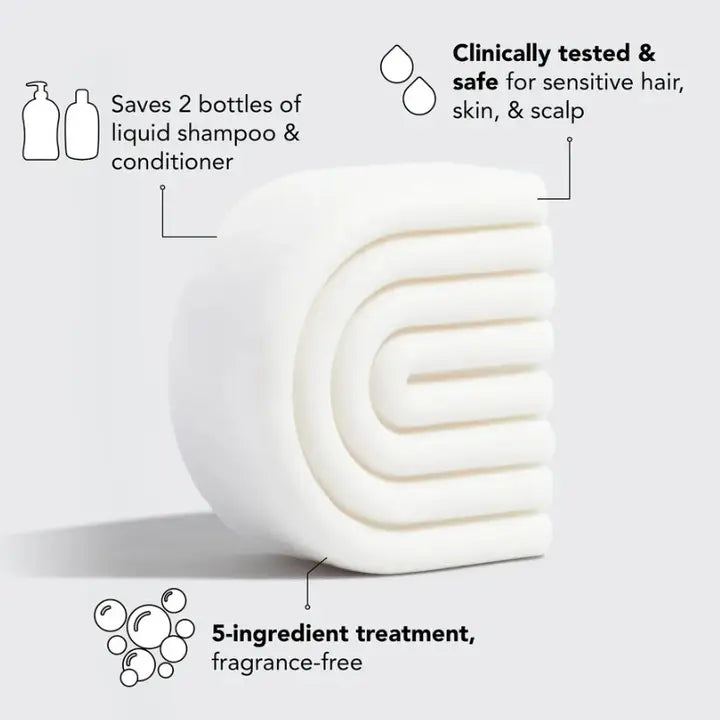 Ultra Sensitive Shampoo & Conditioner Bars For Hair, Scalp & Skin