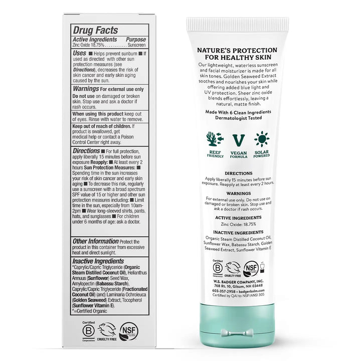 SPF 30 Face Mineral Sunscreen