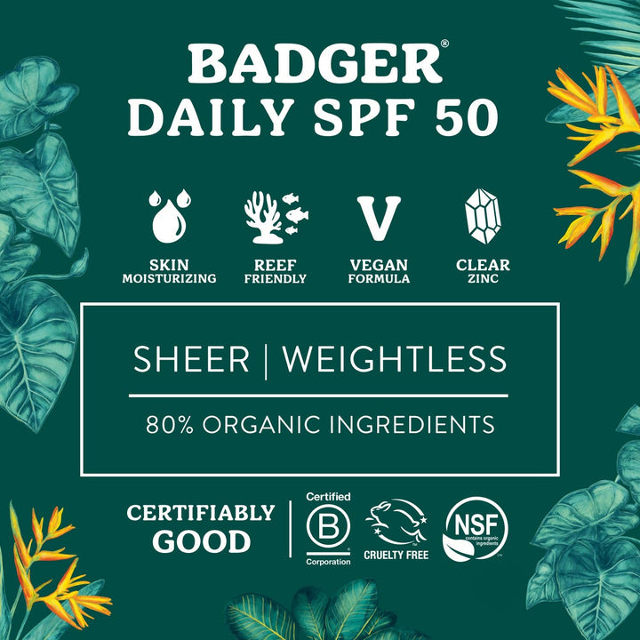 SPF 50 Daily Mineral Sunscreen Moisturizer