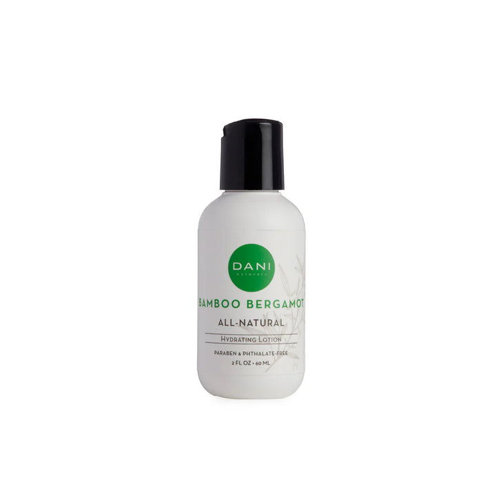 a bottle of bamboo lotion 