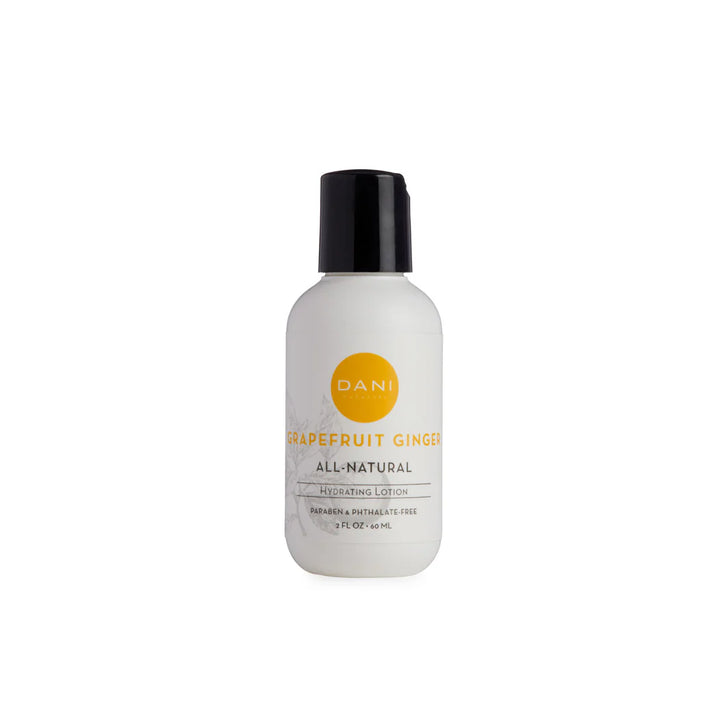 a bottle of grapefruit lotion