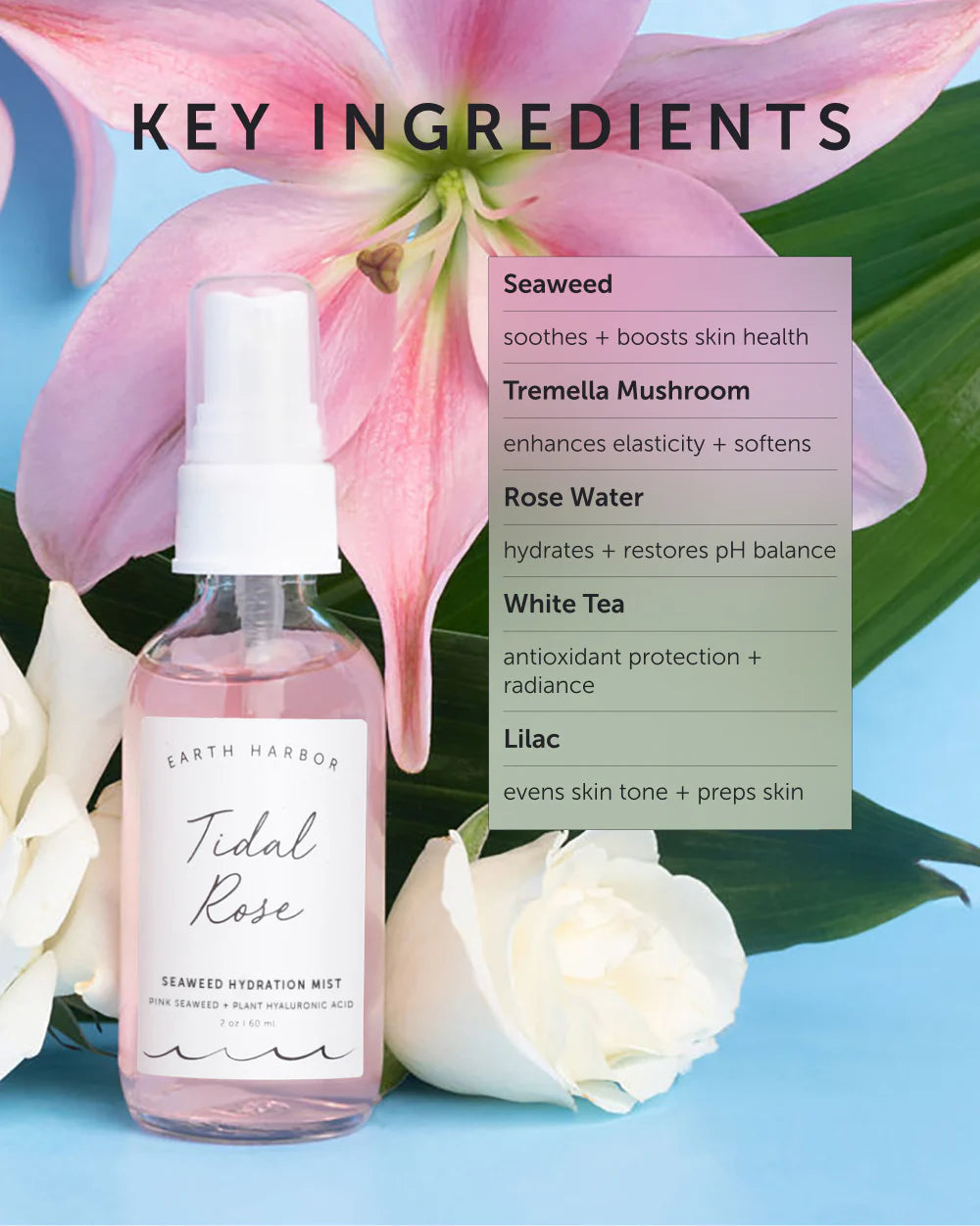 Tidal Rose Crystal Hydration Toner